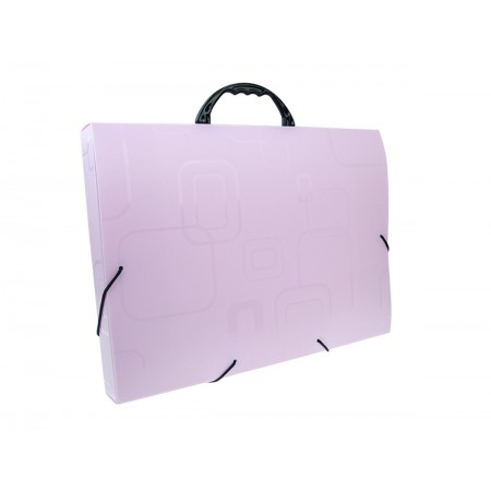 MALETA 40MM.COR ROSA PASTEL PP