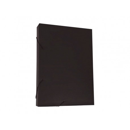 PASTA 30MM.COR PRETA ECOLINE PP.