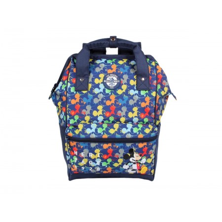 MOCHILA MICKEY CORES 40CM.1D.