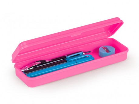 NECESSAIRE EST.RIGIDO ROSA NEON 1D.