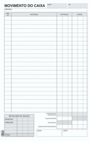 LIVRO MOVIMENTO CAIXA CP.FLEX.PEQ.100F.