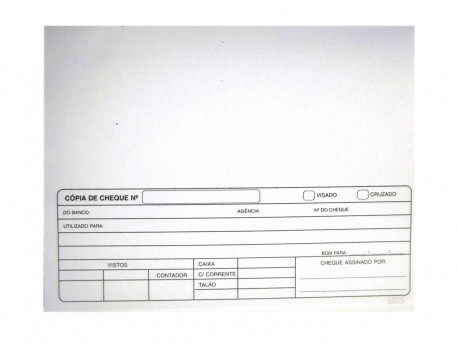 COPIA DE CHEQUE BRANCA 10X50F.