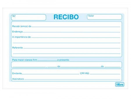 RECIBO COMERCIAL S/CANHOTO...