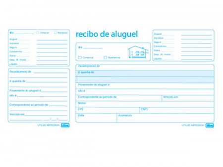 RECIBO ALUGUEL C/CANHOTO...