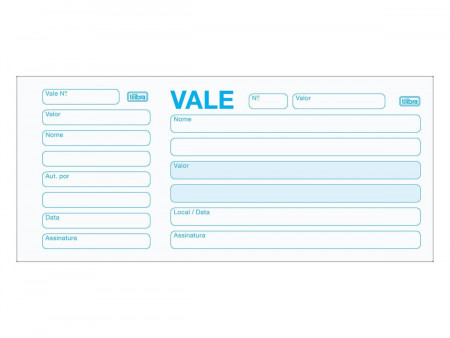 VALE ADIANTAMENTO C/CANHOTO...