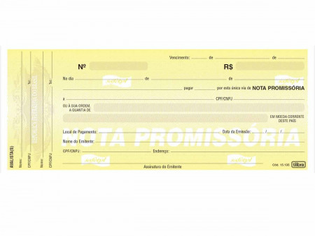 BLOCO NOTA PROMISSORIA...