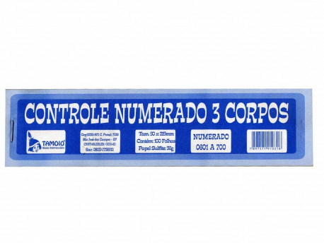 BLOCO COMANDO TRES CORPOS 100F. -AV