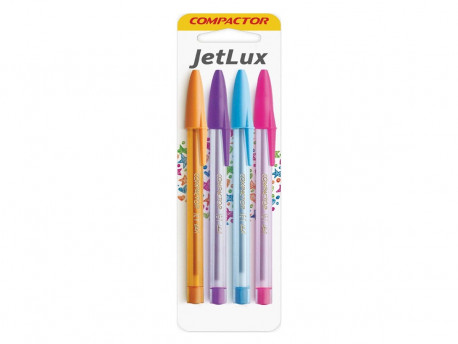 CANETA ESF.04 CORES COMPACT.JET LUX