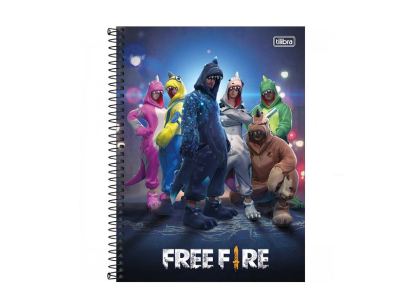 Caderno Personalizado - Free Fire