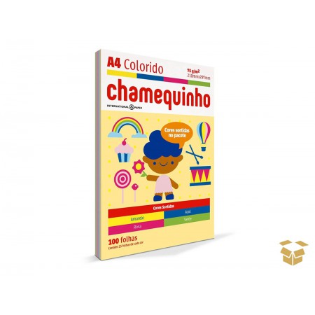 PAPEL COR A4 SORTIDO...