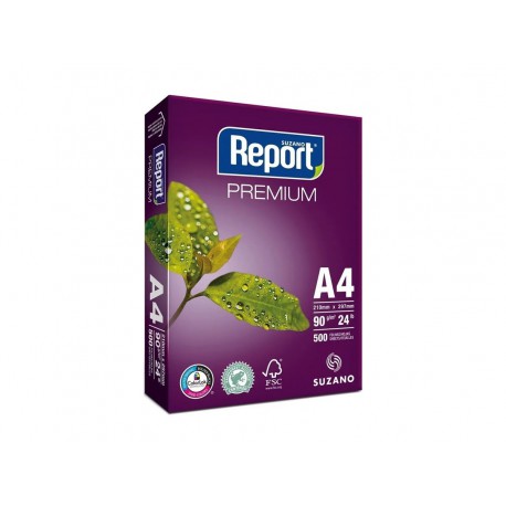 PAPEL A4 90G.REPORT 210X297 500F.