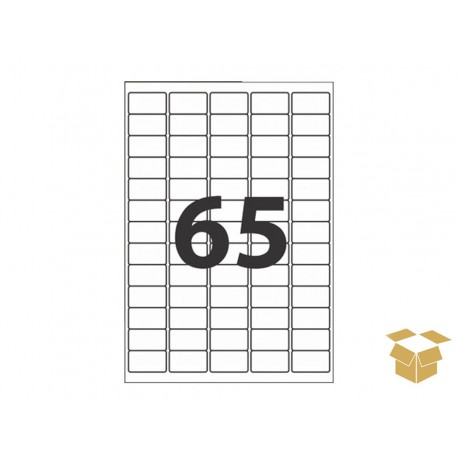 ETIQUETA J.T. 21,2X 38,1X5 A4 65X100F.