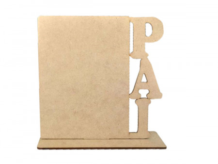 PORTA RETRATO MDF PAI 17X18X04