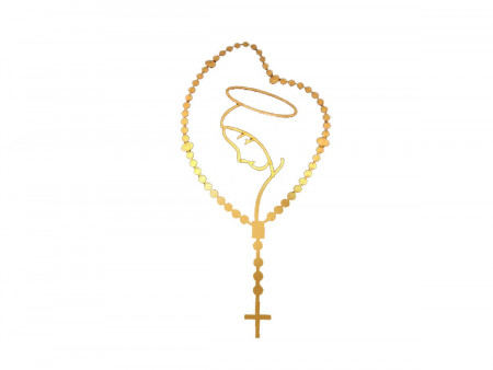 APLIQUE MDF TERCO 12CM.