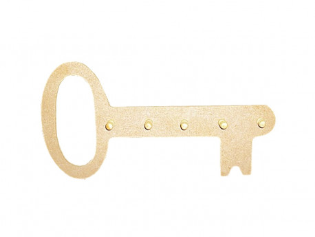 PORTA CHAVES MDF 5 LUG.FORM.CHAVES 28CM.