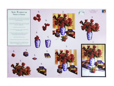 PAPEL ARTE FRANCESA PASSO A...