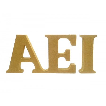 LETRAS ALFABETO MDF VOGAIS...