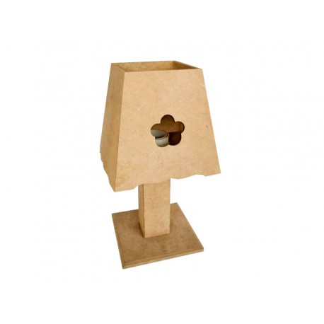 ABAJUR MDF 12X12X26 PEQUENO