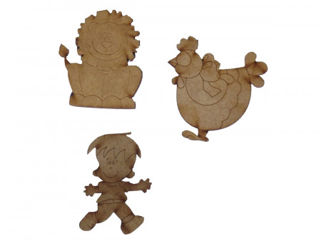 RECORTE MDF 8CM DIVERSOS