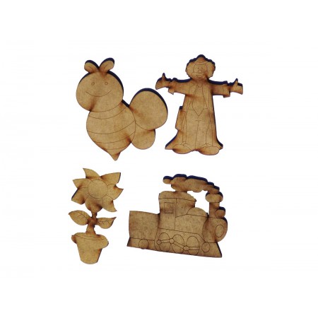 RECORTE MDF 12CM DIVERSOS