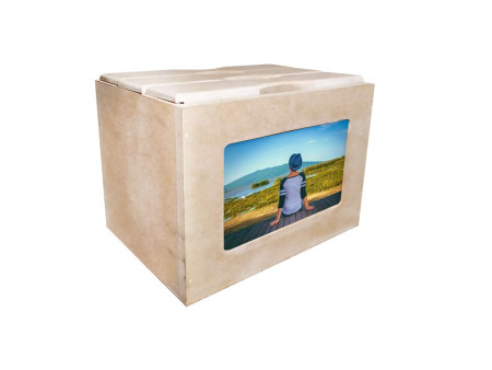 CAIXA ALBUM MDF C/PORTA...