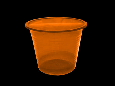 POTE DESC. 300ML.LARANJA NEON C/50