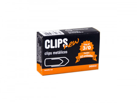CLIPS N.  3/0 GALVANIZADO C/50