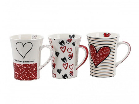 CANECA PORCELANA LOVE