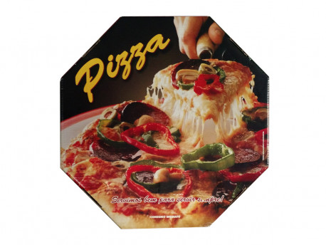 CAIXA PIZZA OITAVADA 35CM FOTOGRAFIC C25