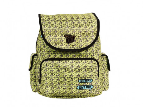 MOCHILA CAPRICHO EMOGI C/TAMPA 43CM. 1D.