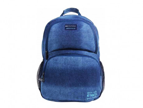 MOCHILA SPORT AZUL 45CM.2D.