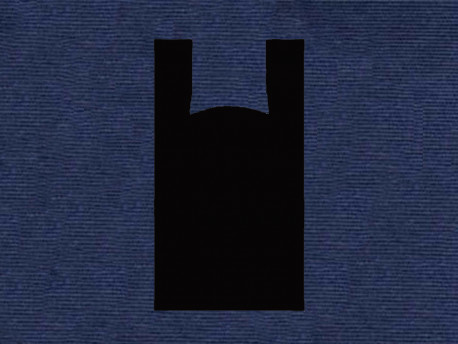 SACOLA 60X75 PRETA MD.160 C/5K.