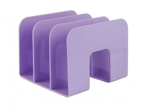 SUPORTE ORGANIZADOR LIVRO LILAS PAST.3D.