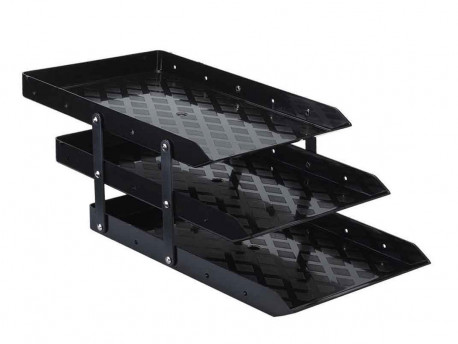 BANDEJA CORRESP.TRIPLA MOVEL PRETA