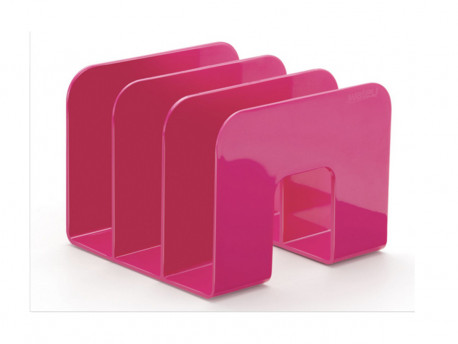 SUPORTE ORGANIZADOR LIVRO ROSA PASTEL 3D
