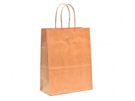 SACOLA PAPEL 31X17X30 F.QUADR.KRAFT-AV