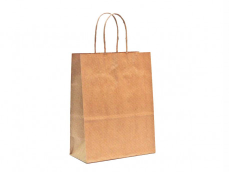 SACOLA PAPEL 31X12X39 KRAFT 118-AV