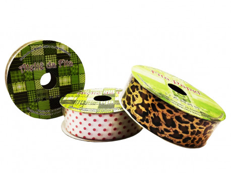 FITA TECIDO 27MM DECORATIVA DIGITAL10MTS