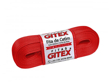 FITA CETIM 22X10 VERMELHO 107