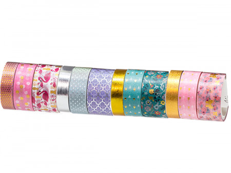 FITA ADESIVA SHINE WASHI...