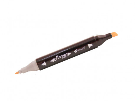 PINCEL MARCADOR 2 PONTAS RS SALMAO-025