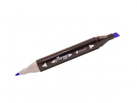 PINCEL MARCADOR 2 PONTAS LILAS-083