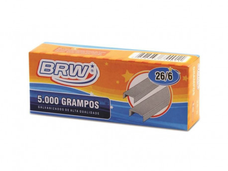 GRAMPO GRAMPEADOR 26/6 GALV.BR C/5000