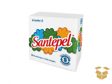 GUARDANAPO MESA 33X30 SANTEPEL 12X50
