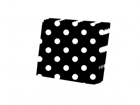 GUARDANAPO MESA 20X21 POA PRETO/BR. C/50