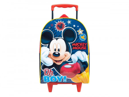 MOCHILA CAR.MICKEY 38CM.1D.