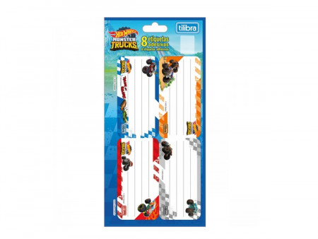 ETIQUETA ESCOLAR H.WHEELS...