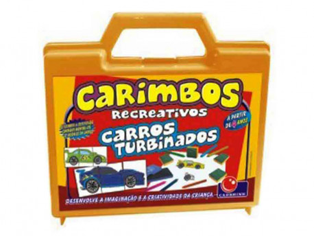 MALETA CARIMBO CARROS TURBINADOS C/9 CAR