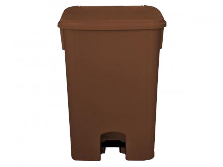 LIXEIRA  60L.MARROM...