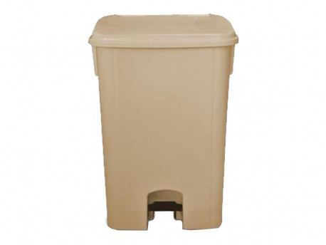 LIXEIRA  30L.BEGE 32X42X48 PEDAL